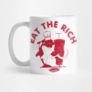 EAT THE RICH Gladys The Orca Mug